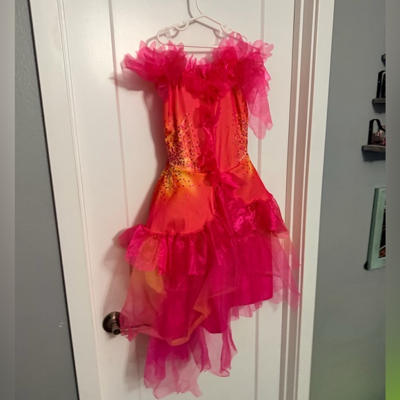 NEW 10/12 Girls' Wicked Glinda Costume Dress - Picture 2 of 11